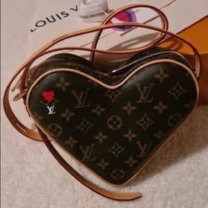 Authentic Louis Vuitton Heart Coeur Game On Limited Edition Crossbody Bag